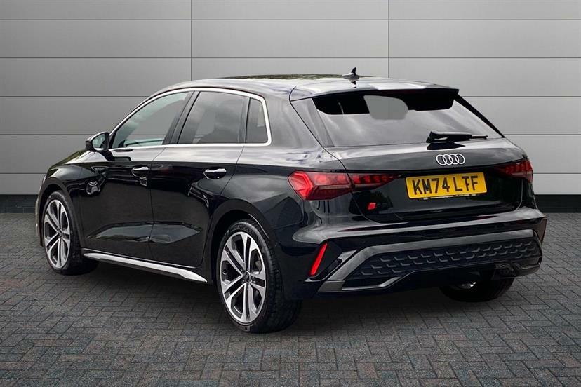 Audi A3 35 Tfsi S Line S Tronic KM74LTF Black #3