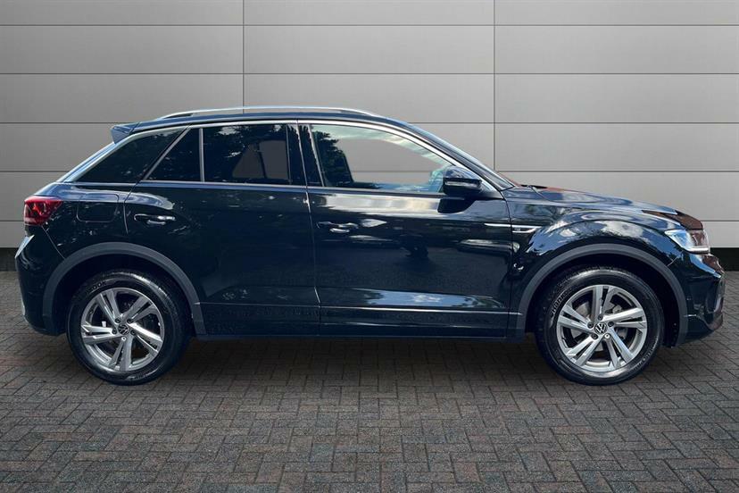 Volkswagen T-Roc 1.5 Tsi R-line Dsg ML75YHA Black #4