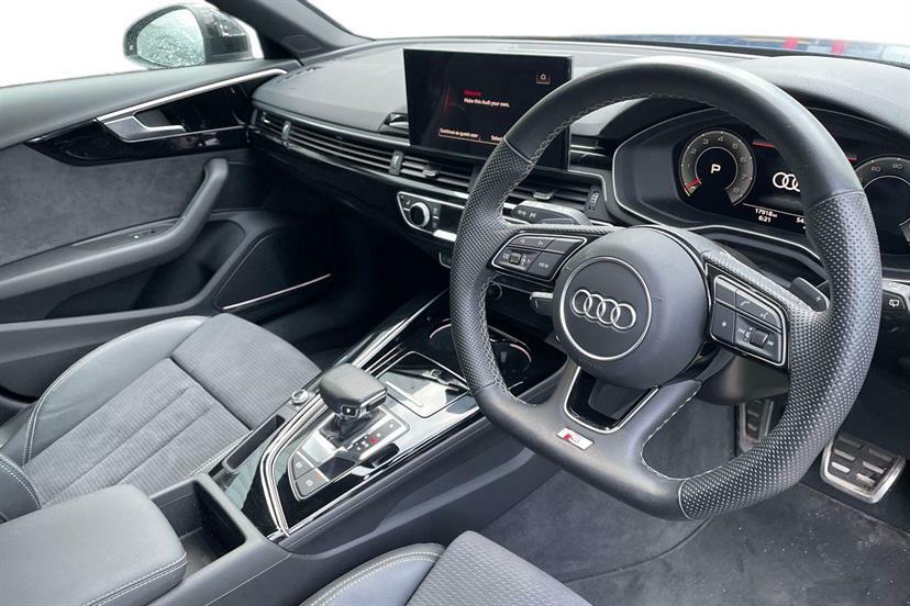 Audi A4 40 Tfsi 204 Black Edition S Tronic Cs LY23NFP Blue #6
