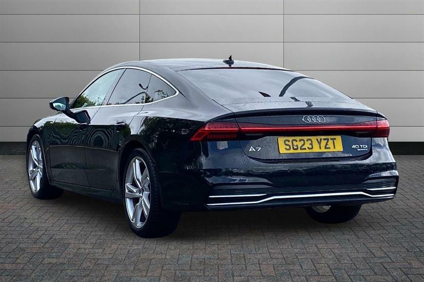 Audi A7 40 Tdi Quattro S Line S Tronic SG23YZT Black #3