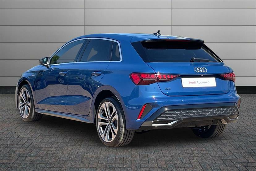 Audi A3 1.5 Tfsi E 204 S Line S Tronic MT26BFF Blue #3