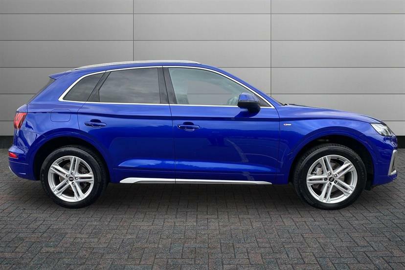 Audi Q5 40 Tdi Quattro S Line S Tronic RJ23KLE Blue #4