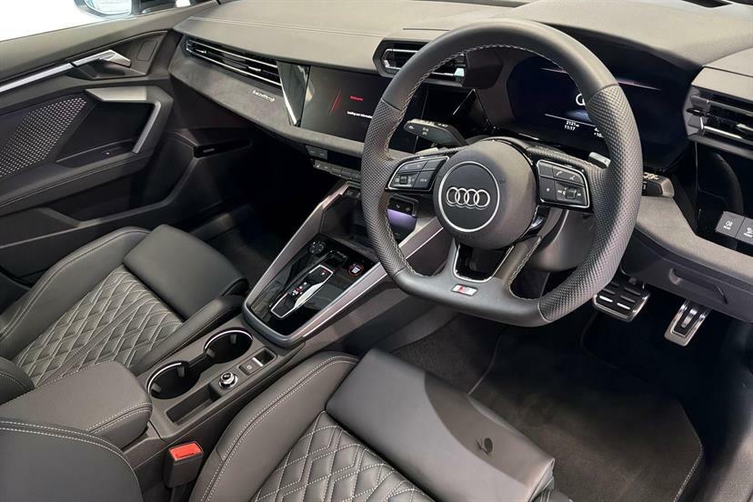 Audi A3 S3 Tfsi Quattro 333 Black Edition S Tronic White #6