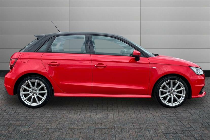 Audi A1 1.4 Tfsi S Line S Tronic GY67YRS Red #4
