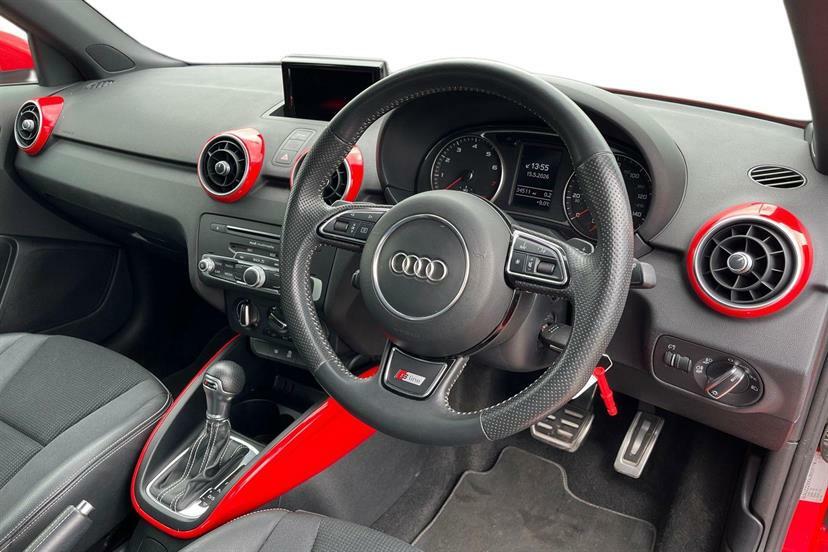Audi A1 1.4 Tfsi S Line S Tronic GY67YRS Red #6