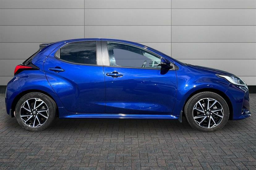 Toyota Yaris 1.5 Hybrid Design Cvt DF22GCX Blue #4