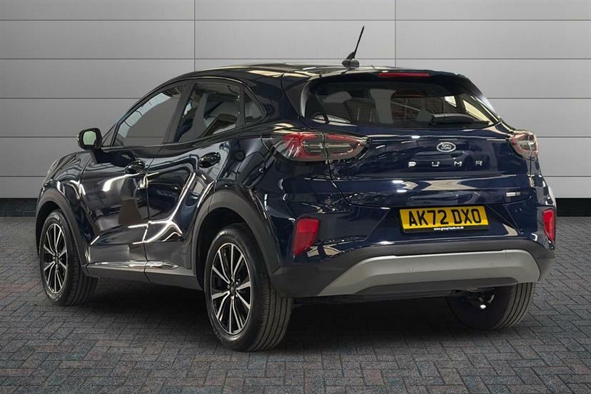 Ford Puma 1.0 Ecoboost Hybrid Mhev Titanium Dct AK72DXO Blue #3