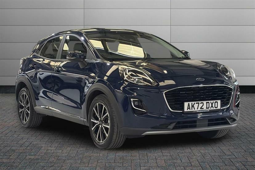 Ford Puma 1.0 Ecoboost Hybrid Mhev Titanium Dct Blue