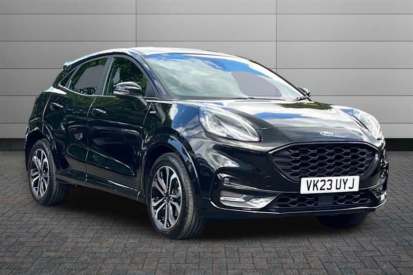 Ford Puma 1.0 Ecoboost Hybrid Mhev St-line Dct Black