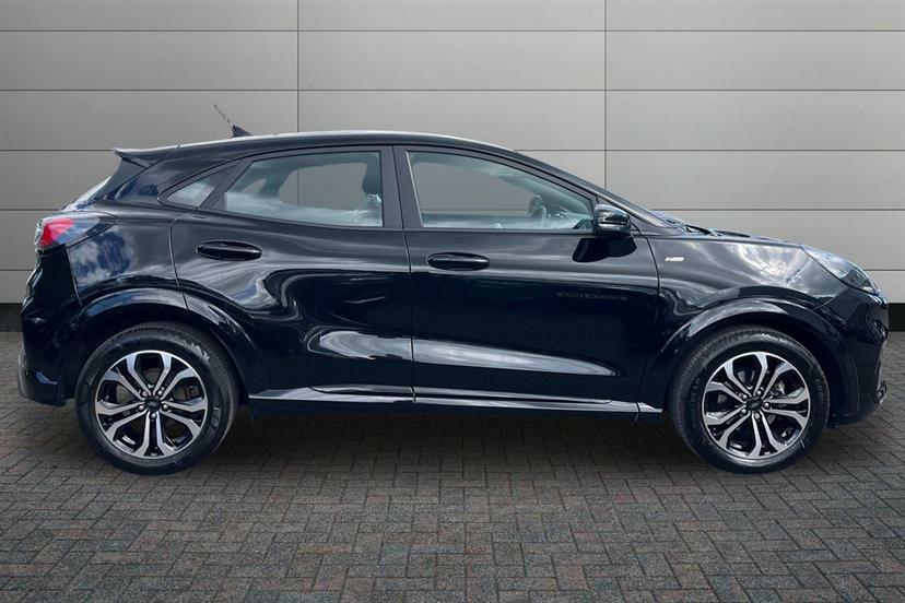 Ford Puma 1.0 Ecoboost Hybrid Mhev St-line Dct VK23UYJ Black #4