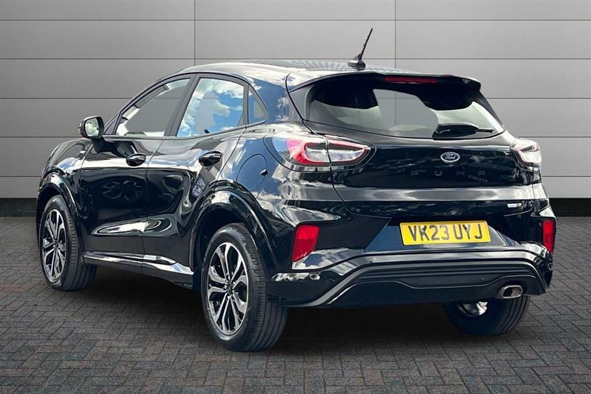 Ford Puma 1.0 Ecoboost Hybrid Mhev St-line Dct VK23UYJ Black #3