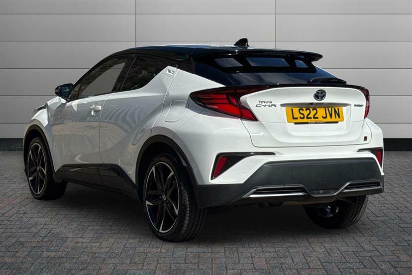 Toyota C-Hr 1.8 Hybrid Gr Sport Cvt LS22JVN White #4