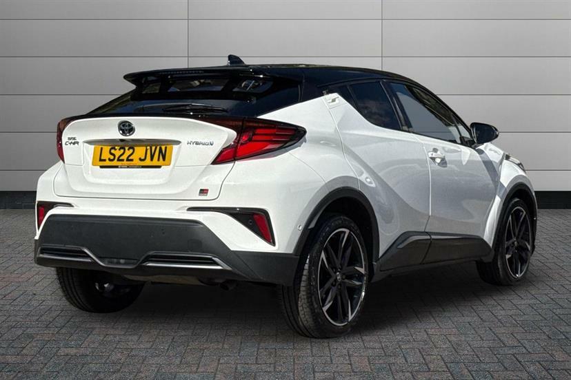 Toyota C-Hr 1.8 Hybrid Gr Sport Cvt LS22JVN White #2