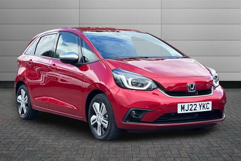 Honda Jazz 1.5 I-mmd Hybrid Ex Ecvt Red