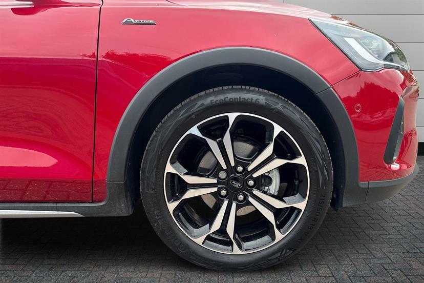 Ford Focus 1.0 Ecoboost Hybrid Mhev 155 Active X DU74ZCV Red #5