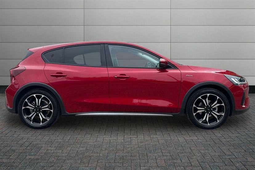 Ford Focus 1.0 Ecoboost Hybrid Mhev 155 Active X DU74ZCV Red #4