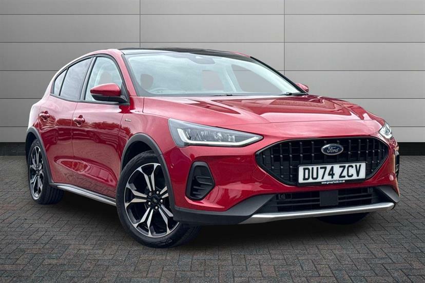 Ford Focus 1.0 Ecoboost Hybrid Mhev 155 Active X Red