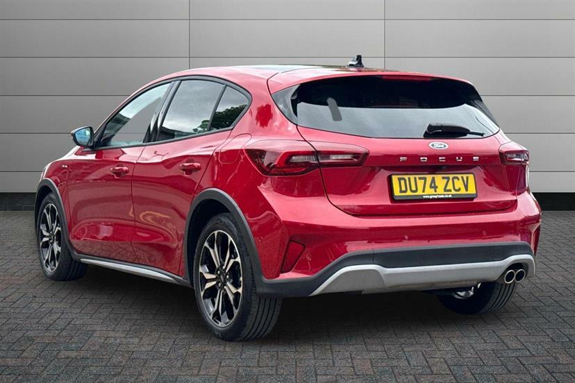 Ford Focus 1.0 Ecoboost Hybrid Mhev 155 Active X DU74ZCV Red #3