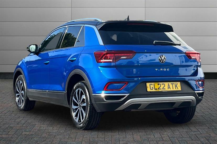 Volkswagen T-Roc 1.5 Tsi Style Dsg GL22ATK Black #3