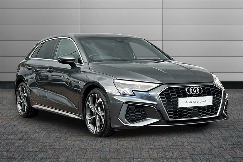 Audi A3 30 Tdi S Line S Tronic PL22XLX Grey