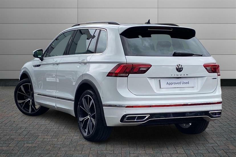 Volkswagen Tiguan 2.0 Tdi 4Motion R-line Dsg WN23TDX White #3