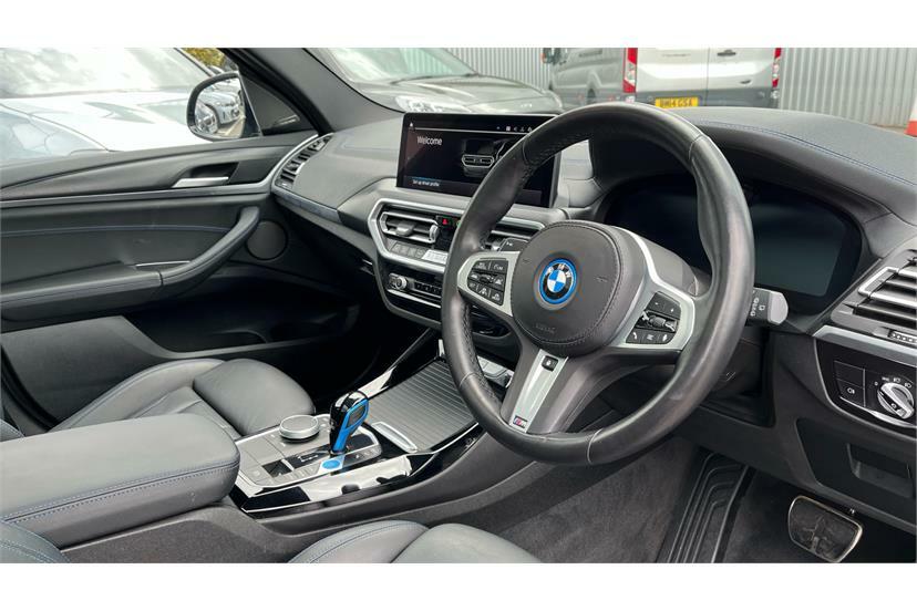 BMW iX3 210Kw M Sport Pro 80Kwh LX22JXS Black #6