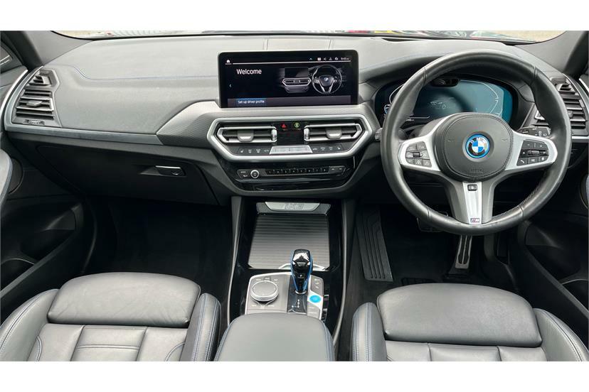 BMW iX3 210Kw M Sport Pro 80Kwh LX22JXS Black #4