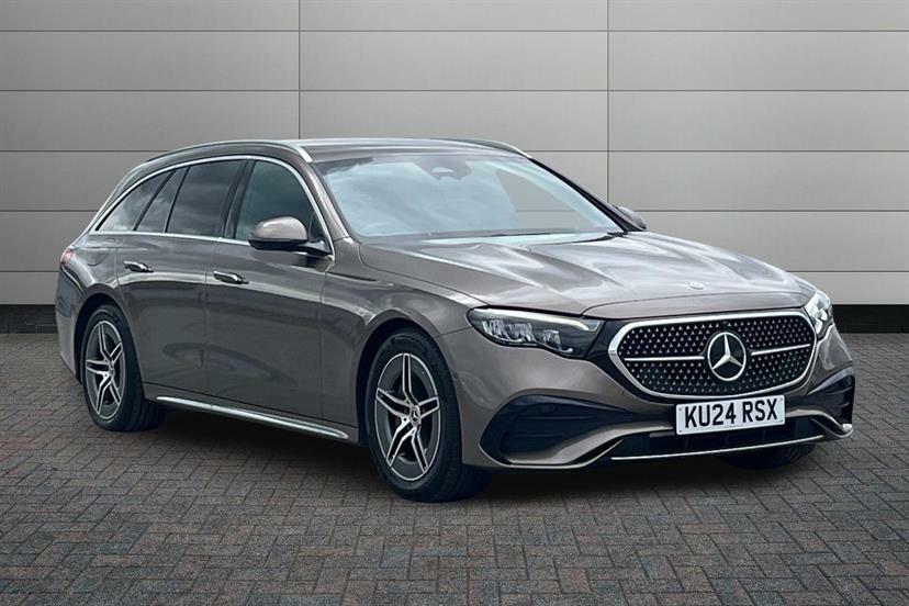 Mercedes-Benz E Class E200 Amg Line 9G-tronic Brown