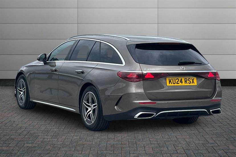 Mercedes-Benz E Class E200 Amg Line 9G-tronic Brown #2