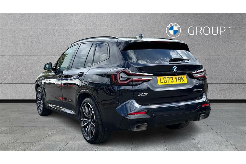 BMW X3 Xdrive 30E M Sport LO73YRK Black #2