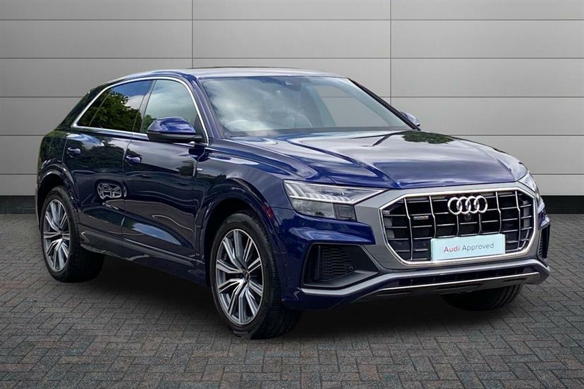 Audi Q8 55 Tfsi Quattro S Line Tiptronic Leather Blue