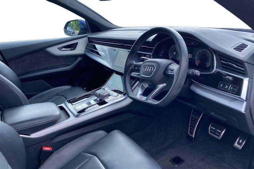 Audi Q8 55 Tfsi Quattro S Line Tiptronic Leather Blue #6