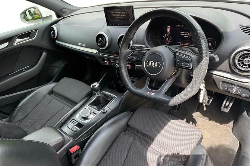 Audi A3 30 Tfsi 116 S Line Tech Pack KN69PZE White #6