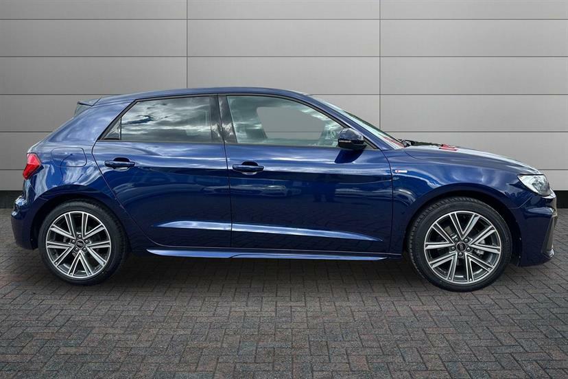 Audi A1 30 Tfsi S Line S Tronic Tech Pack KS25YTD Blue #4