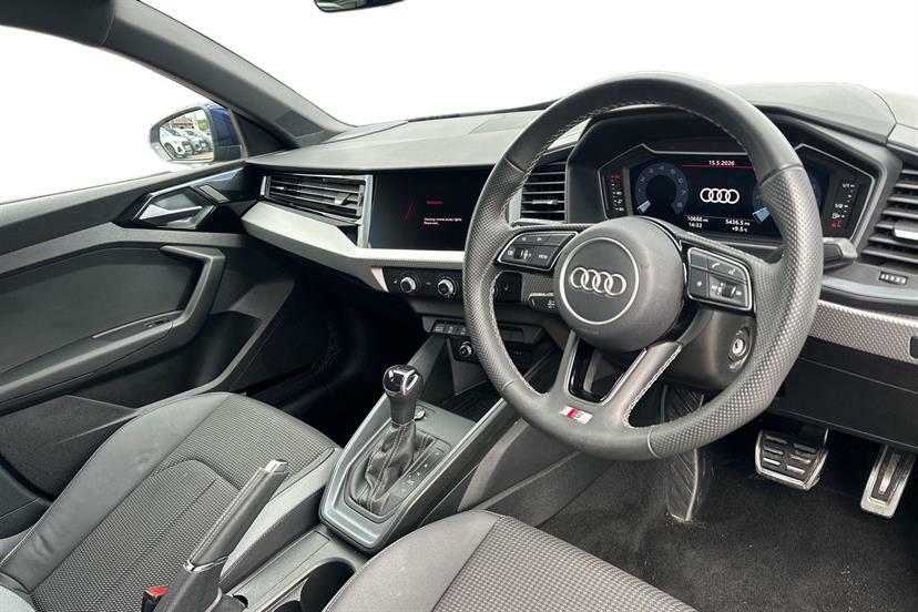 Audi A1 30 Tfsi S Line S Tronic Tech Pack KS25YTD Blue #6