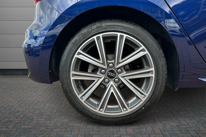 Audi A1 30 Tfsi S Line S Tronic Tech Pack KS25YTD Blue #5
