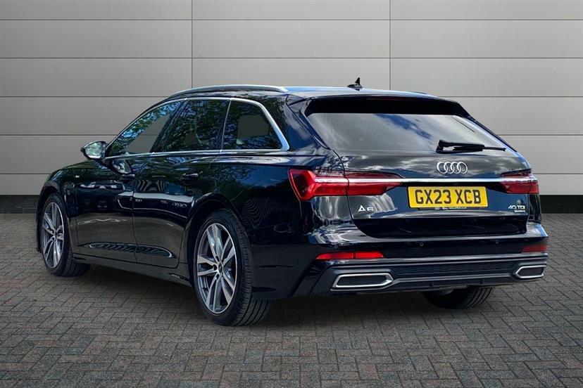 Audi A6 40 Tdi Quattro S Line S Tronic Tech Pack GX23XCB Black #3