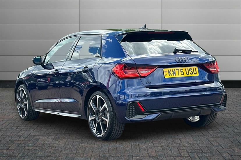 Audi A1 35 Tfsi Black Edition S Tronic Tech Pack KW75USU Blue #3