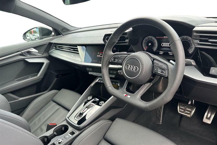 Audi A3 1.5 Tfsi 150 S Line S Tronic Tech Pack DC25WZS Black #6