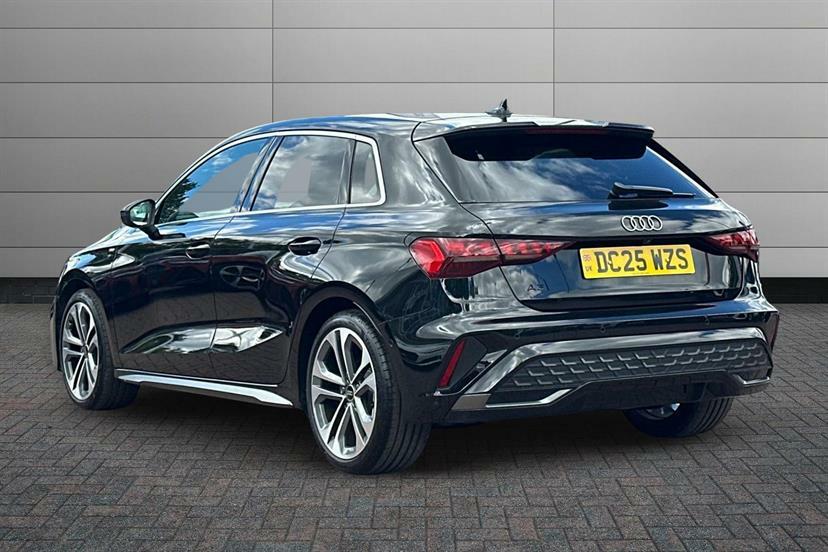 Audi A3 1.5 Tfsi 150 S Line S Tronic Tech Pack DC25WZS Black #3