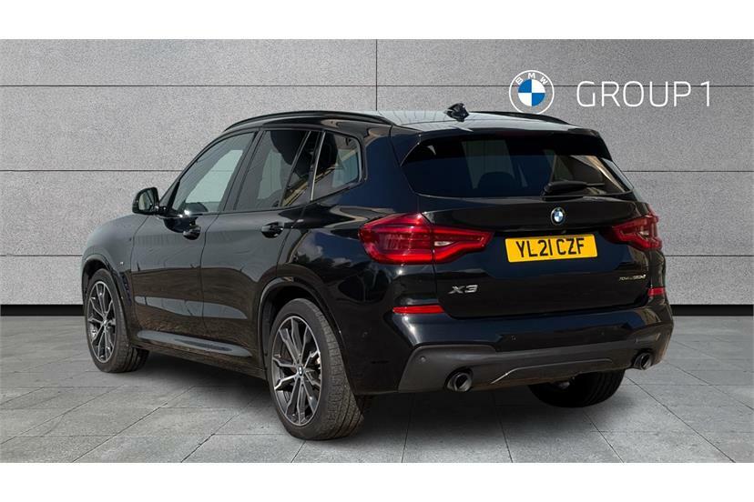 BMW X3 Xdrive30d Mht M Sport Black #2