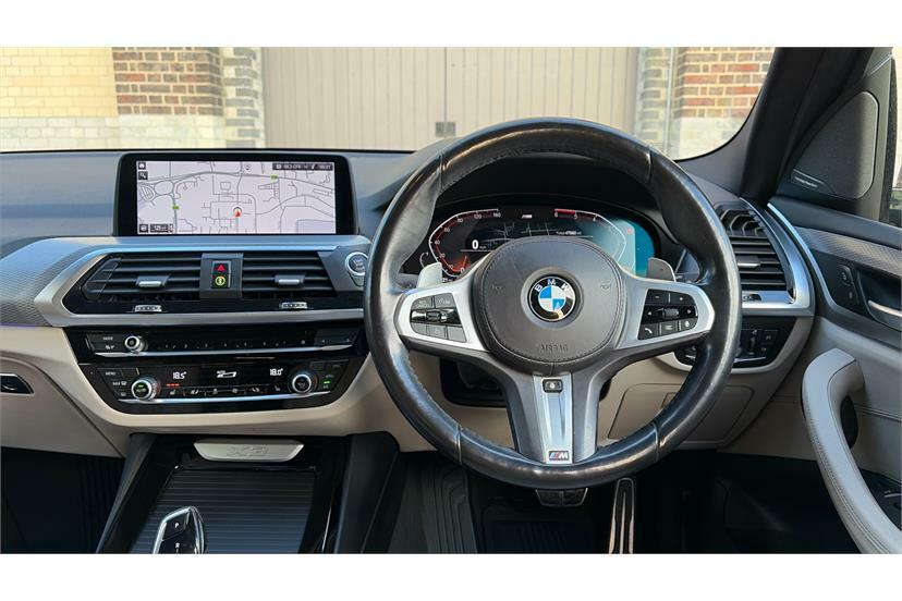 BMW X3 Xdrive30d Mht M Sport Black #5