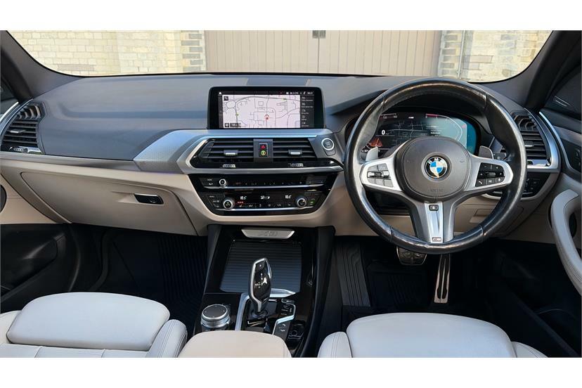 BMW X3 Xdrive30d Mht M Sport Black #4