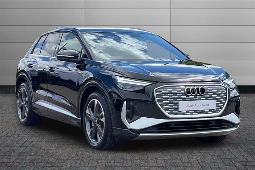Audi Q4 E Tron 150Kw 40 63Kwh S Line Leather Black