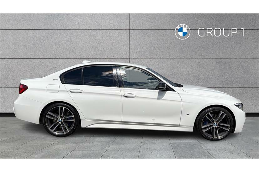 BMW 3 Series 330E M Sport Shadow Edition Step White #3