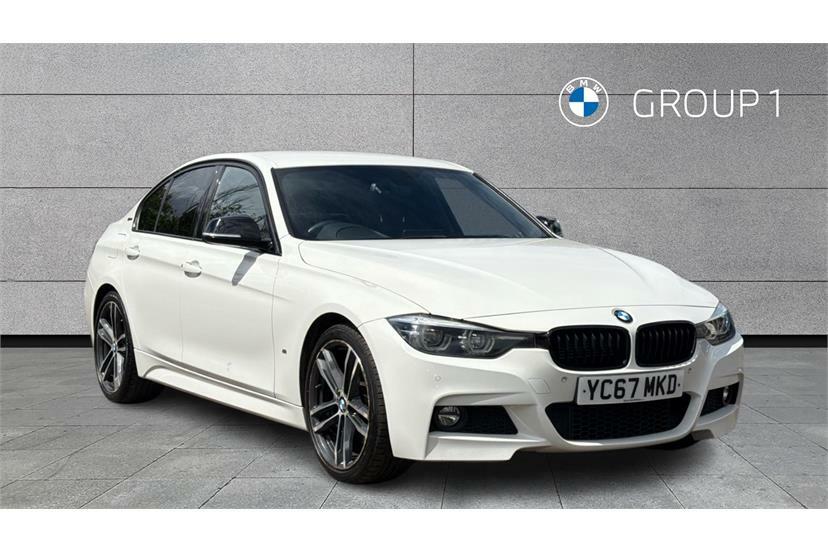 BMW 3 Series 330E M Sport Shadow Edition Step White