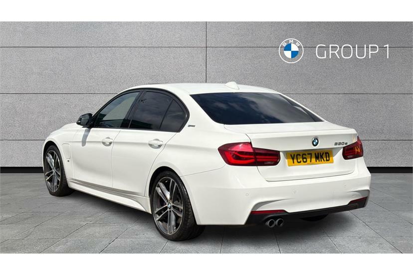 BMW 3 Series 330E M Sport Shadow Edition Step White #2