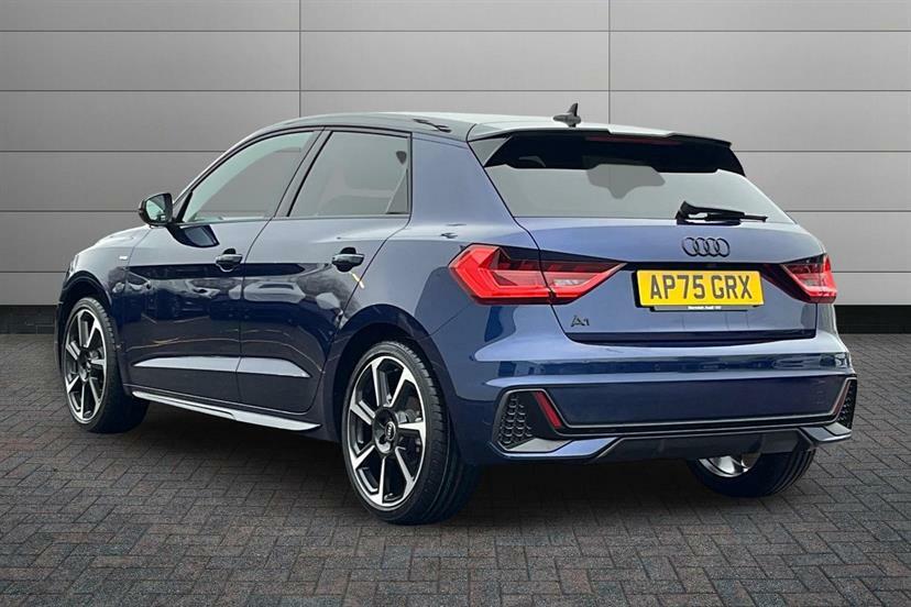 Audi A1 30 Tfsi Black Edition S Tronic Tech Pack AP75GRX Blue #3