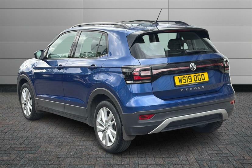 Volkswagen T-Cross 1.0 Tsi Se WS19OGO Blue #3