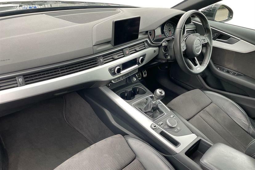 Audi A4 35 Tfsi S Line MC19OTK Black #2